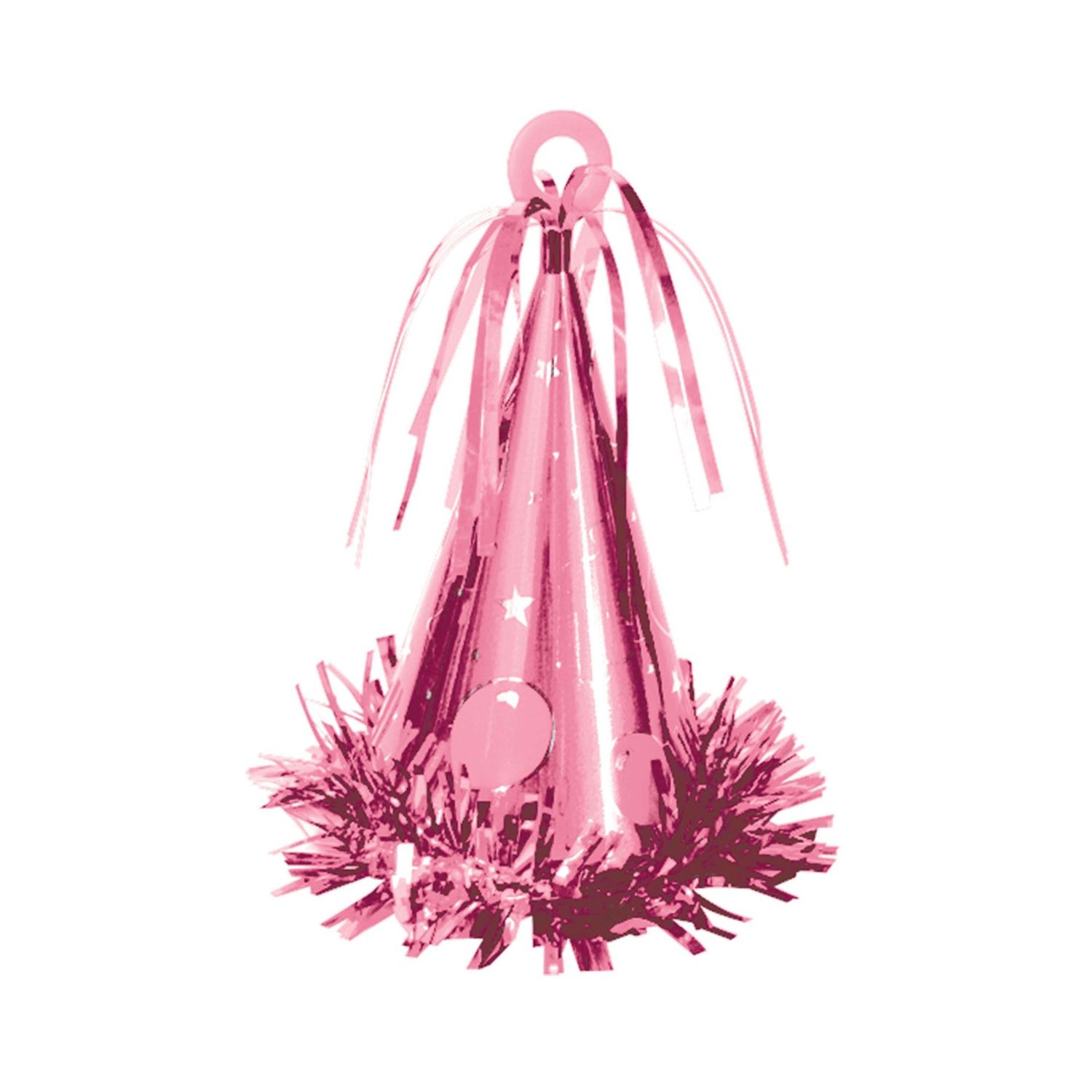 Party Hat Balloon Weight- Pink