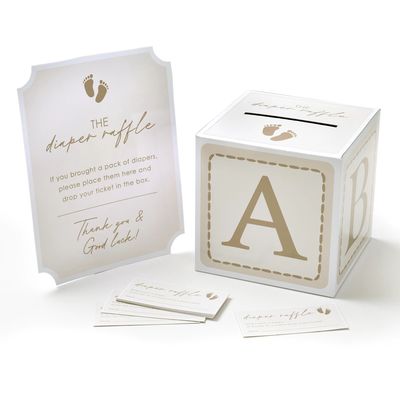 Diaper Raffle Game Set