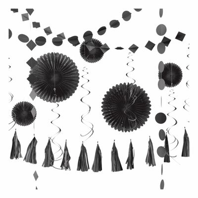 Black Decorating Kit 10ct