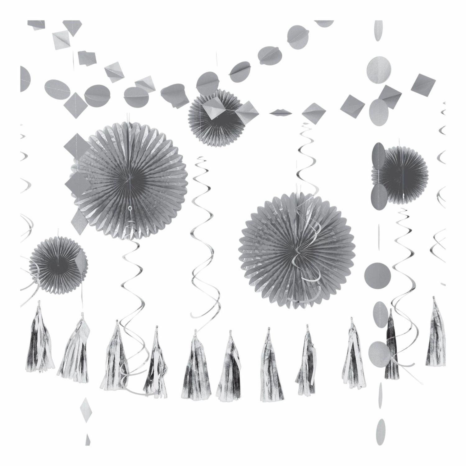 Silver Decorating Kit 10ct