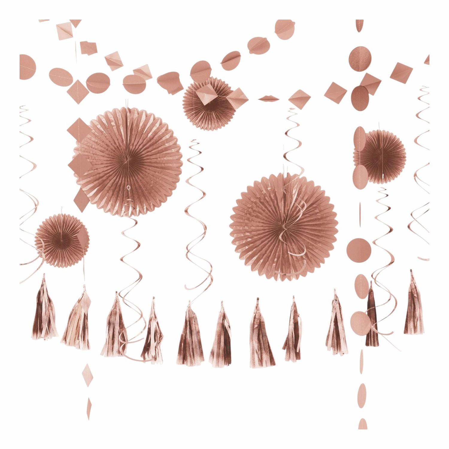 Rose Gold Decorating Kit 10ct