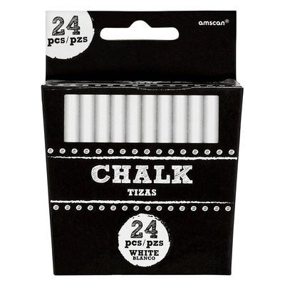White Chalk – 3&quot; Each, 24ct