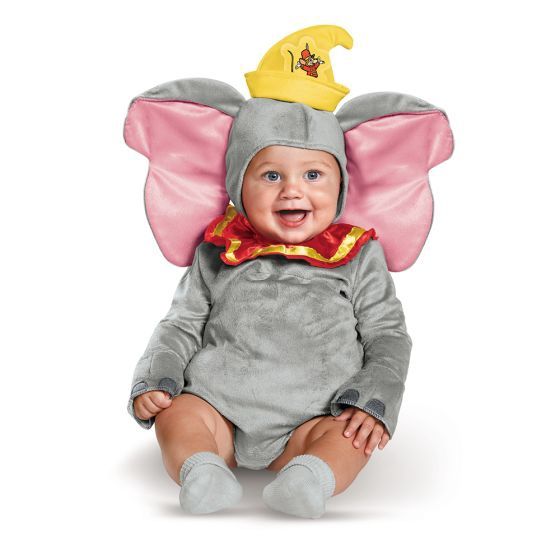 Dumbo Infant Costume, Size: 12-18M