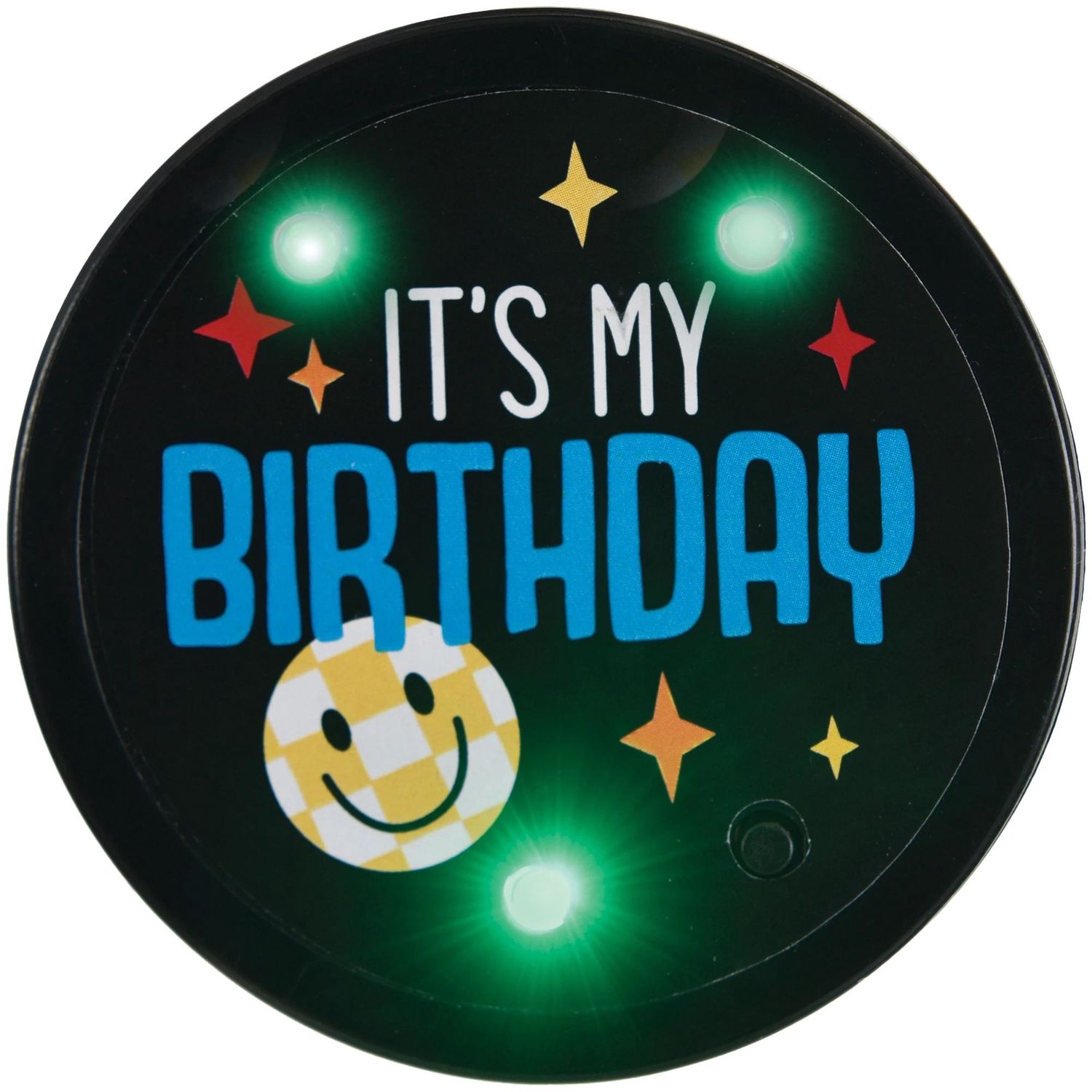 “It’s My Birthday” Light-Up Button – 2.25&quot;