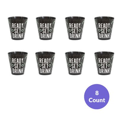 Kickoff Football Plastic Shot Glasses – 8ct