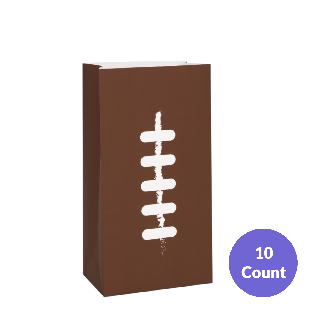 Kickoff Football Paper Party Bags – 10ct