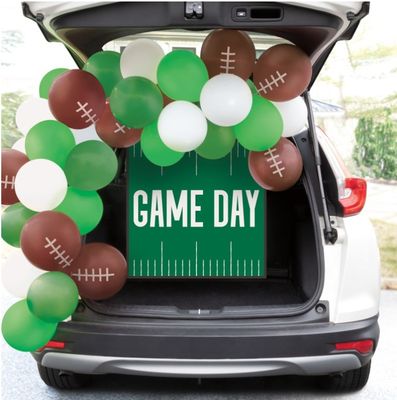 Kickoff Football Tailgate Latex Balloon & Poster Decorating Kit Kickoff Football Tailgate Latex Balloon & Poster Decorating Kit