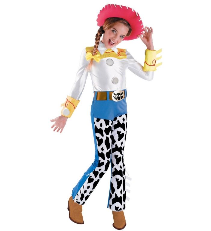 Girls Deluxe Jessie Costume – Toy Story, Size: 3T-4T