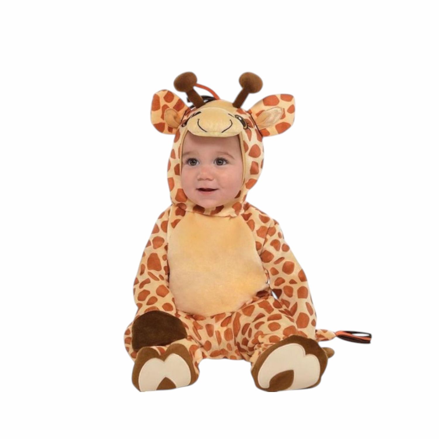 Infant Junior Giraffe Jumpsuit Costume Infant Junior Giraffe Jumpsuit Costume, Size: 6-12M