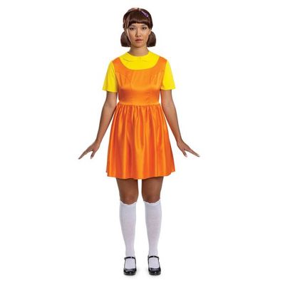 Red Light/Green Light Young-Hee Doll Deluxe  Adult Female Costume