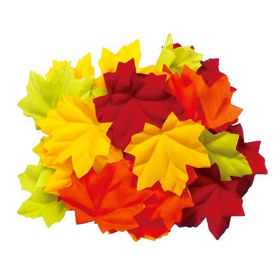 Autumn Leaves – 40ct, Assorted Colors (8x7cm)