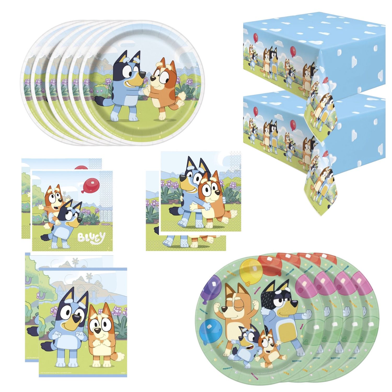 Bluey Party Kit for 16 Guests Bluey Party Kit for 16 Guests