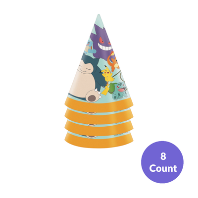 Pokémon Party Hats – 8ct Pokémon Party Hats – 8ct