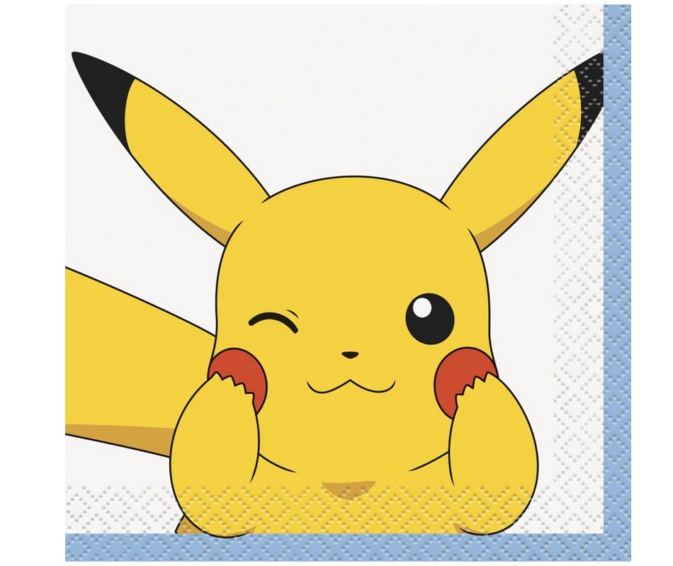 Pokémon Beverage Napkins – 16ct Pokémon Beverage Napkins – 16ct