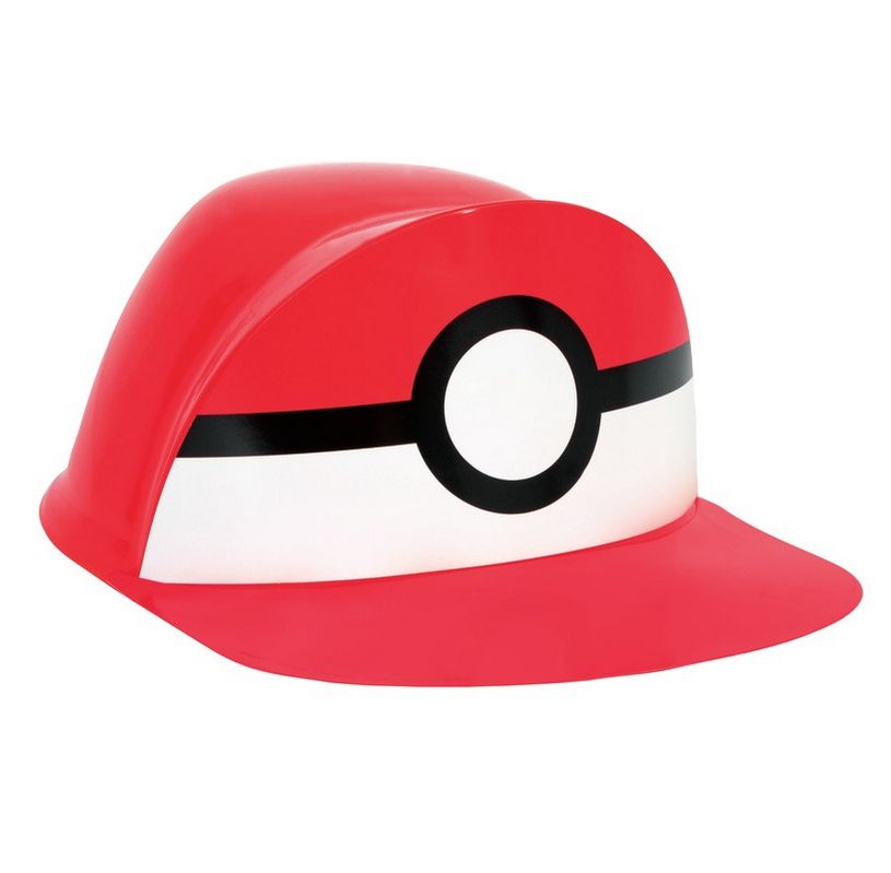 Pokémon Poké Ball Plastic Hat Pokémon Poké Ball Plastic Hat