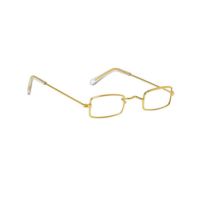 Mr. &amp; Mrs. Santa Plastic Square Glasses