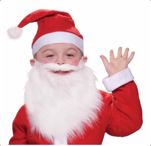 Child Santa Beard & Moustache Set Child Santa Beard & Moustache Set