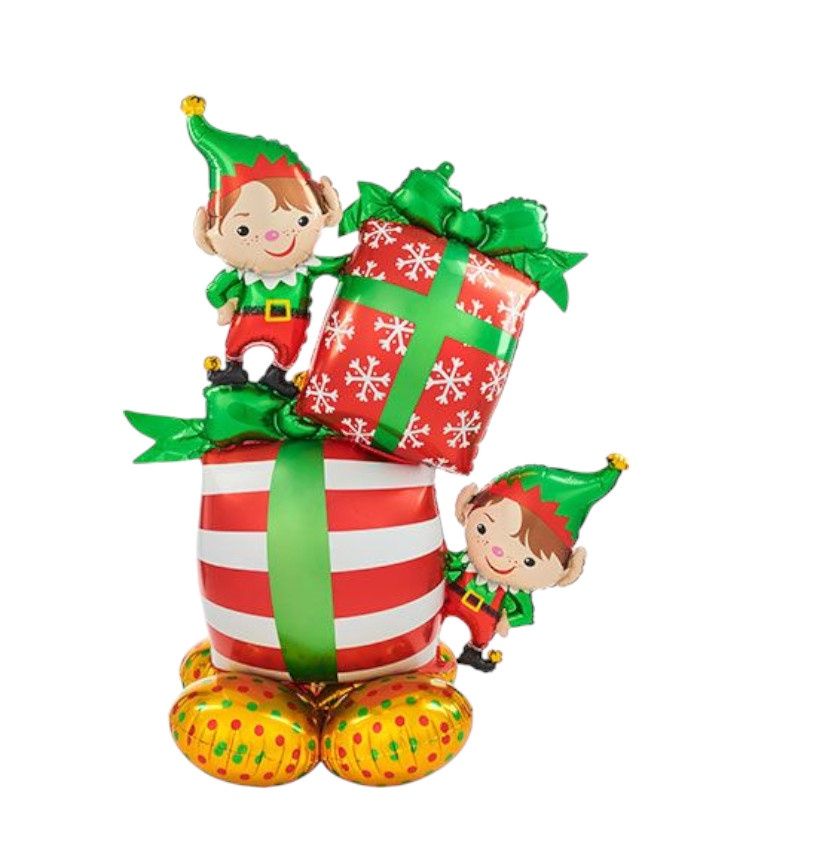 AirLoonz Christmas Elves Balloon – 53&quot;