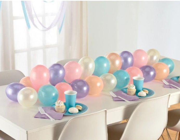 Air-Filled Latex Balloon Table Runner Structure Kit – Adjustable