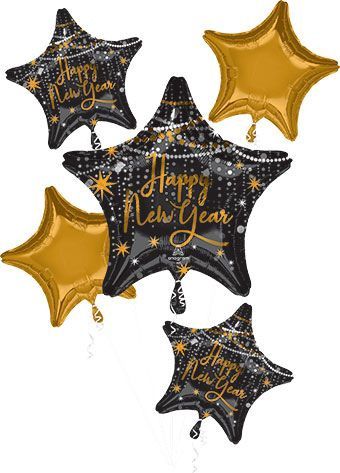 Bouquet Happy New Year Midnight Hour – 5pc