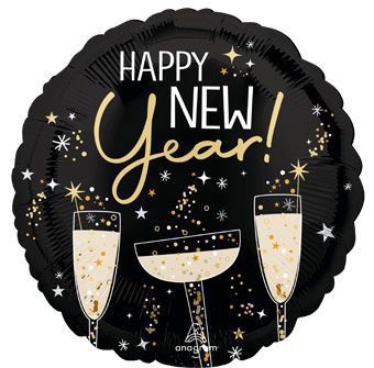 Bubbly Happy New Year – 18&quot;