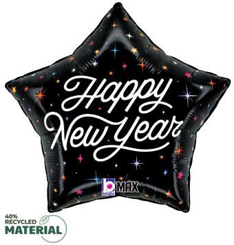 New Year Shimmering Star – 19&quot;