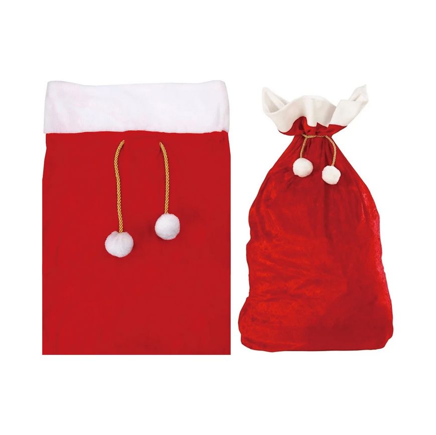 X’mas Santa Bag – 19.6&quot; x 32.3&quot;, Velvety Finish