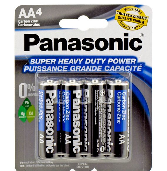 AA Panasonic Battery – 4ct