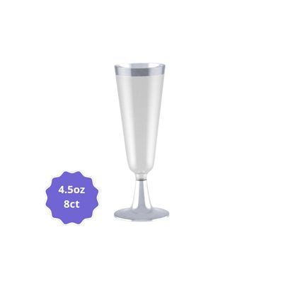 Champagne Flutes – 4.5 oz, 8ct