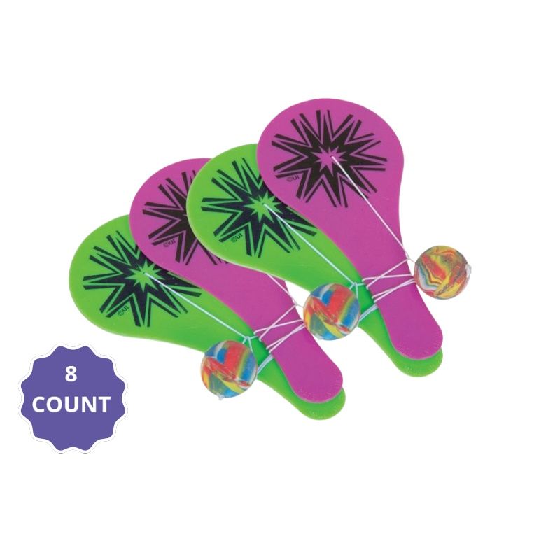 Paddle Ball Games – 8ct Net Bag
