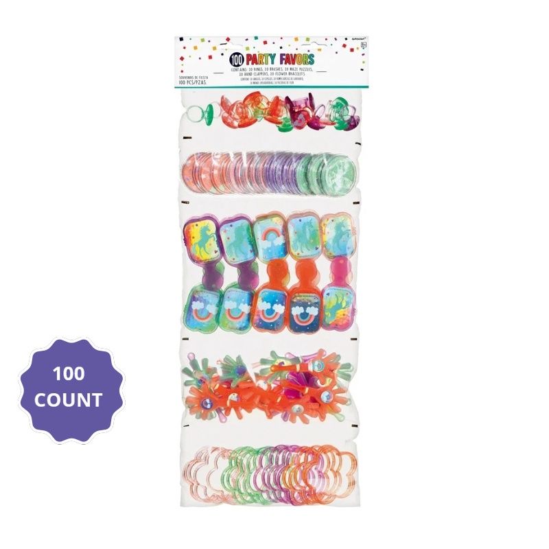 Unicorn Super Mega Mix Value Pack Favors 100ct