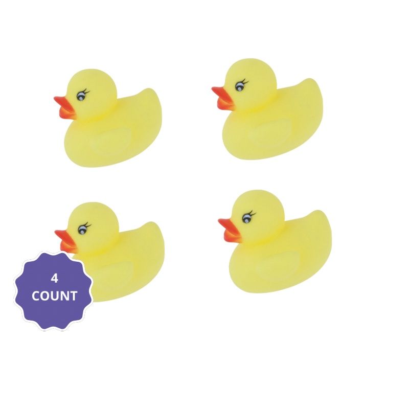 Baby Shower Rubber Duck Favors 4ct