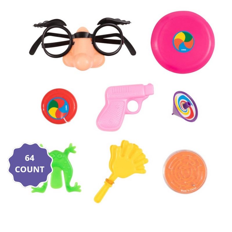 Piñata Filler – 64pc Party Favors