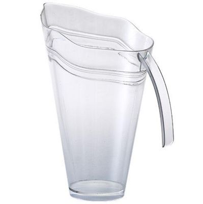 48 oz Wave Pitcher – Clear Plastic