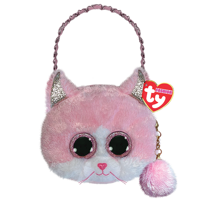 FIONA - cat pink mini purse
