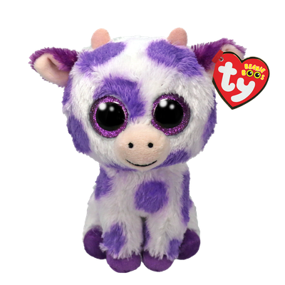 ETHEL - cow purple spots reg