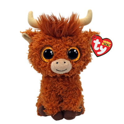Alfie brown highland cow