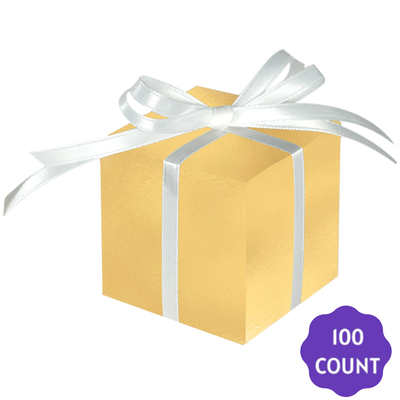 Gold Mega Pack Favor Boxes 100CT