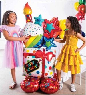 Girl's Birthday Balloons