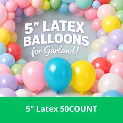 5" Latex 50ct