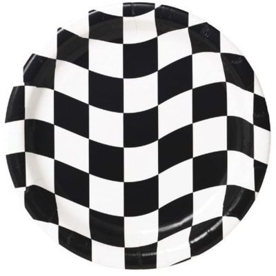 Black and White Checkered