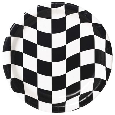 Black &amp; White Checkered