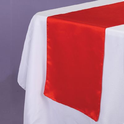 14" x 108" Satin Fabric Table Runner