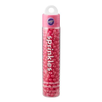 Jumbo Nonpareils Sprinkle Tube, 1.8 oz.