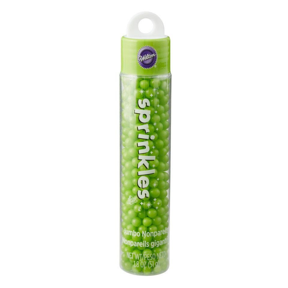Jumbo Nonpareils Sprinkle Tube, 1.8 oz., Color: GREEN