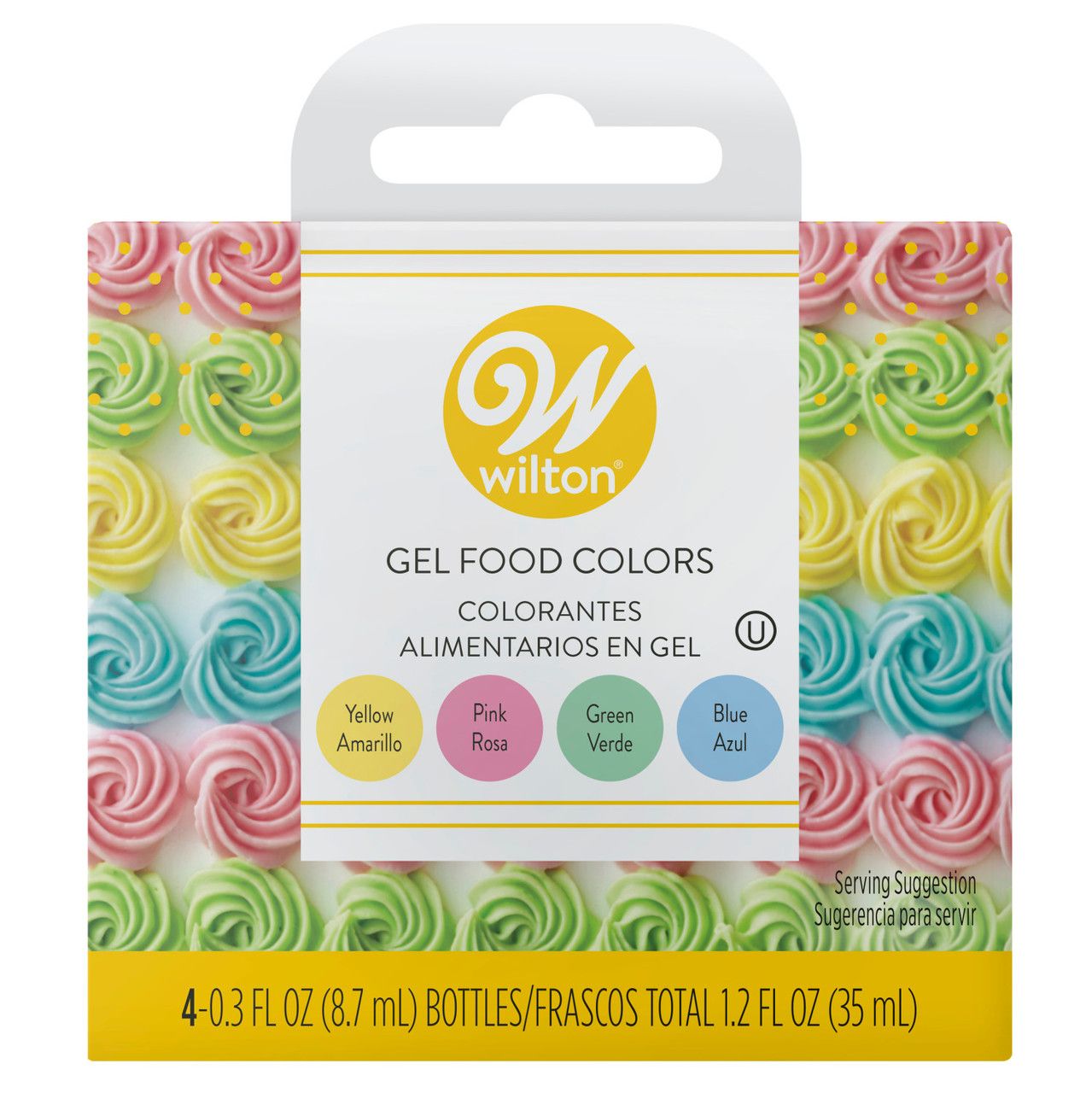 Pastel Gel Food Color Set, 4-Count