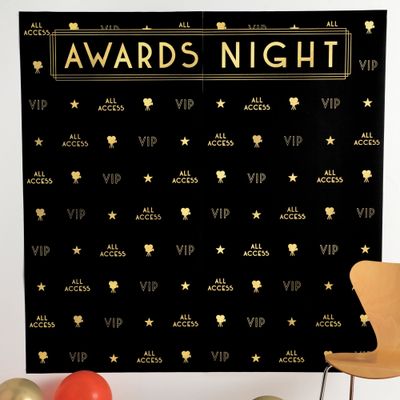 Awards Night Plastic Scene Setter, 5.4ft x 5.4ft