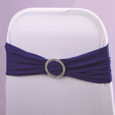 12" SPANDEX SASH W/BUCKLE, 6 PCS/BAG,