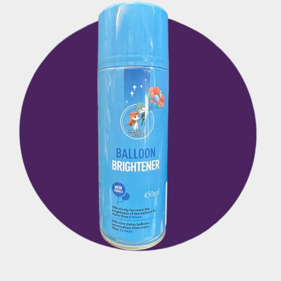 Balloon Shine Spray 450ml – Keeps Latex Balloons Glossy &amp; Bright