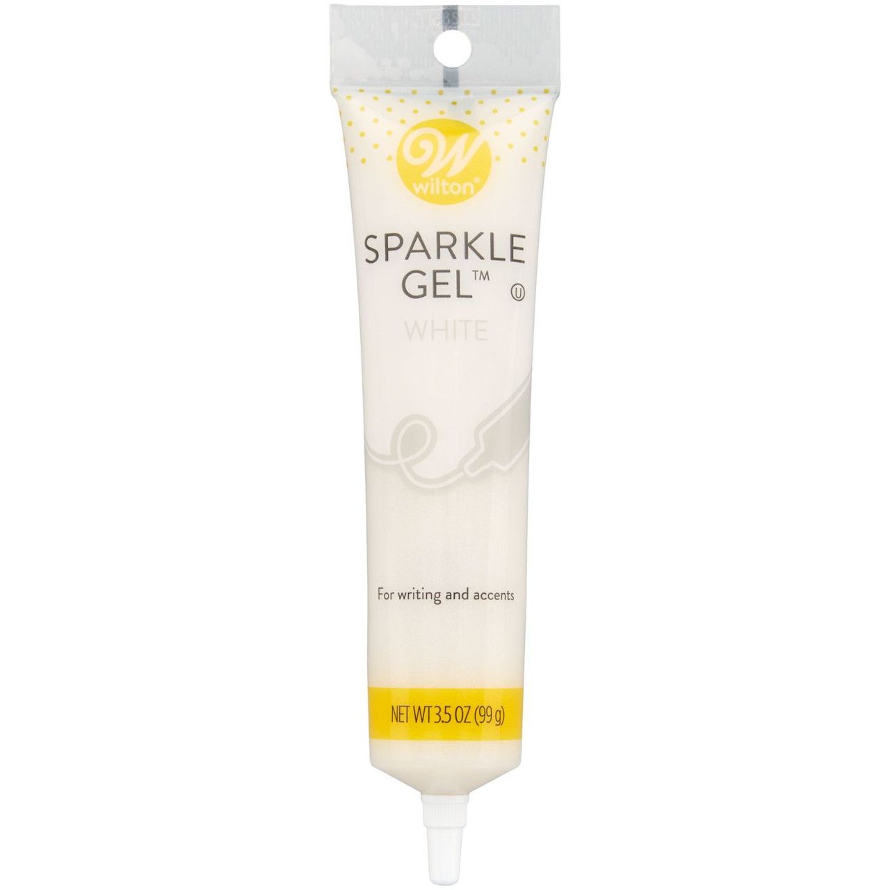 Sparkle Gel, 3.5 oz., Color: WHITE